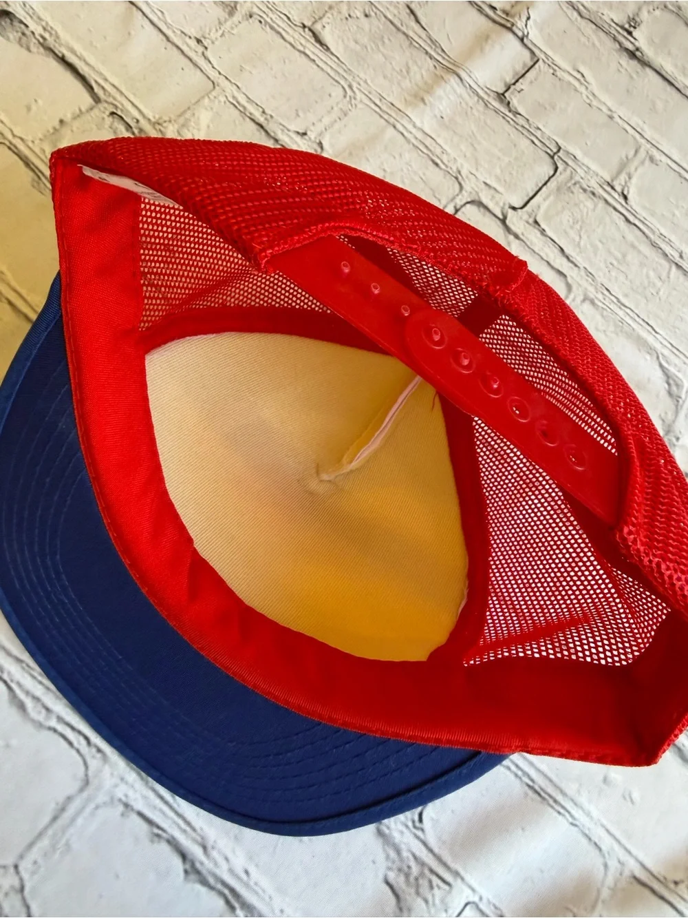 Vintage 1984 Olympics McDonald’s USA Red White & Blue Snapback Hat Cap